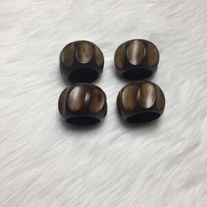 Wooden Napkin Holders Wood Stain Brown